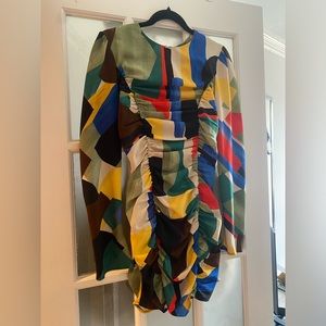 Zara long sleeve color dress